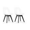 Lot de 2 chaises de salle à manger ou de salon Voir les images du produit 1