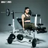 Gorilla Sports 100115-00022-0001, 280 kg, Schwarz, Weiß Produktbild-Vorschau 3