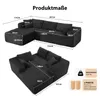 COMHOMASofa Big-Sofa, L-förmige Sofa, Couch Ecksofa, Produktbild-Vorschau 10