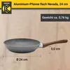 Karl Krüger 1024NE Aluminium-Pfanne Nevada 24 cm, flach Produktbild-Vorschau 6