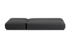 A dark gray chaise lounge or daybed is shown from a side view against a white background. Produktbild-Vorschau