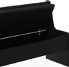 Banc d'angle Vicco Roman Noir 41.5x166.6cm, Model 40233 Voir les images du produit 6