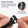 kwmobile 10x Smart Watch Band Halterung für 22mm Smartwatch Produktbild-Vorschau 4