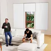 UISEBRT Store d'obscurcissement blanc 110x210cm, store Voir les images du produit 8