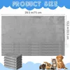 balenie 10 nepremokavých prikrývok pre morčatá sivé 13 x 30 Náhľad obrázku produktu 2