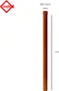 A brown PVC pipe with dimensions indicated. Produktbild-Vorschau
