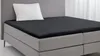 Eleganzzz Topper-Spannbetttuch Perkal – Anthrazit  – Produktbild-Vorschau 3