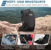 RAVE Bike & Outdoor Rucksack 10 Liter - Schwarz - inkl. 2 Produktbild-Vorschau 3