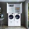 Roomart SERIE 2 Armadio doppio per lavatrice, larghezza 134 Anteprima dell’immagine prodotto 3