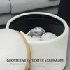 HOMCOM Taburet s úložným prostorem Taburet s poklopem, Náhled obrázku produktu 4
