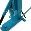 Close-up of the base and lower mechanism of a blue tire changing machine. Produktbild-Vorschau