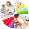 35 stücke Helle Farbe Baumwolle Stoff Mode Druck Stoffe Für Produktbild-Vorschau 2