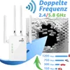VSIUO WLAN Verstärker Repeater 2,4/5,8 GHz 1200 Mbps, WiFi Produktbild-Vorschau 1
