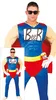 Beerman Superhelden kostuum voor heren, maat M - XL, Productafbeelding-voorbeeld 3