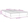 Bettgestell ohne Matratze Hellgrau 120x190 cm Stoff Produktbild-Vorschau 9
