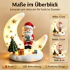Weihnachts deko, Weihnachtsdeko Innen, Mond-Nachtlicht mit Produktbild-Vorschau 2