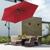VOUNOT® Ampelschirm mit Schutzhülle, Sonnenschirm 300 cm, Produktbild-Vorschau 2