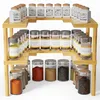 Gewürzregal für Küchenschränke, 2 Stock,verstellbar, Produktbild-Vorschau 1