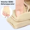 Hallux Valgus Korrektor 2 Paar mit Gelpolster, Produktbild-Vorschau 5