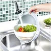 Küchensieb mit Schüssel Schwenkbar Siebschale Kunststoff Produktbild-Vorschau 4