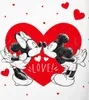 Disney Renforcé Wende Bettwäsche 2tlg. 135x200cm Herz Produktbild-Vorschau 2