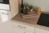Arbeitsplatte - 100 x 60 x 3,8 cm - Sonoma Eiche – Produktbild-Vorschau 2