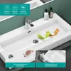Mai&Mai Waschbecken Mineralguss Weiß, 90x48x10 cm (BxTxH), Produktbild-Vorschau 5