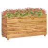 vidaXL Lit surélevé 100x40x55 cm teck vieux bois et acier Voir les images du produit 19
