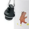 Mr. & Mrs. Panda Trinkflasche Bär Träume - Weiß - Geschenk, Produktbild-Vorschau 3