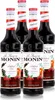 Monin Sirup Himbeer Tee 700ml - Cocktails Milchshakes Produktbild-Vorschau 1