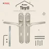 DOMINO Türgriff 72 Drückergarnitur BB - Buntbart Set | Produktbild-Vorschau 9