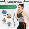 Rückenstreck Gürtel mit Rotlicht Heizung & Massage, Produktbild-Vorschau 4