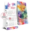 3 Monatskalender 2027 Tischkalender zum Aufstellen - Produktbild-Vorschau 1