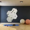 Kletterwand Würfel 4 grau - Griffe schwarz und weiß Produktbild-Vorschau 2