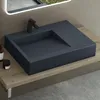 doporro Lavabo Vasque à Poser à Monter au Mur Suspendu Voir les images du produit 1