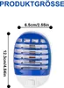 4er Set Mückenvernichter Lampe Blau, geräuschlos, 90% Produktbild-Vorschau 4