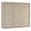 Schwebetürenschrank Alba 250 cm Sonoma/Sonoma, ohne Spiegel Produktbild-Vorschau 6