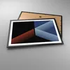 Gerahmtes Poster - Schwarzer Rahmen - Abstraktion Schwarz Produktbild-Vorschau 3