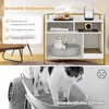 COSTWAY Cat Cabinet Litter Box s dvojitými dverami a Náhľad obrázku produktu 5