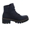 A single black boot shown from the side. Produktbild-Vorschau