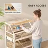 PawHut – drewniana klatka dla chomików, 3 poziomy, 80 x 53 Podgląd zdjęcia produktu 9