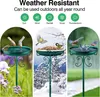 Grande vasca da bagno per uccelli in metallo per giardino Anteprima dell’immagine prodotto 6