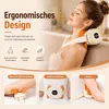 Nackenmassagegerät Schulter Massagegerät, Weiß, Produktbild-Vorschau 4