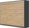 SMARTBett Schrankbett Standard  Anthrazit/Wildeiche 140 Produktbild-Vorschau 1