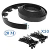Rasenkante Schwarz 20m Garten-Set | 60 Erdanker Produktbild-Vorschau 2