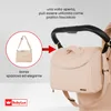 BabyLux® Passeggino Multifunzionale 3in1 ROSSO, Beige, Anteprima dell’immagine prodotto 9