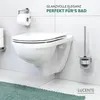 wC bremermann della linea LUCENTE in acciaio inox cromato Anteprima dell’immagine prodotto 2