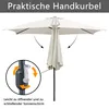 Jopassy Sonnenschirm Ø3.5m Gartenschirm Terrassenschirm Produktbild-Vorschau 3