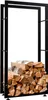 Stojan na drevo Keri V2 25x60x125, čierna Náhľad obrázku produktu 1