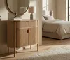 Komoda 80,5 x 82 x 46 cm, borovice, MDF, kov, hnědá Náhled obrázku produktu 17